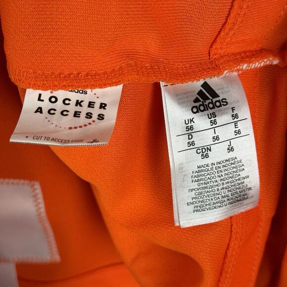 Edmonton Oilers Jersey Adidas MIC sz 56 AdiZero NHL Authentic NWT Home Orange - Picture 9 of 12